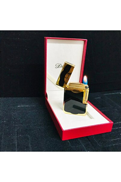 HEPBİMODA Kutulu Yandan Çarklı Gazlı Taşlı Hediyelik Çakmak