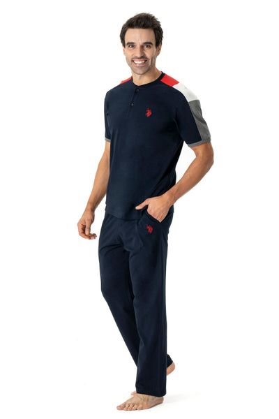 Akbeniz Men's Young Waiter Boy Short Sleeve Cream Combed Cotton Shorts  Pajama Set 20377 - Trendyol