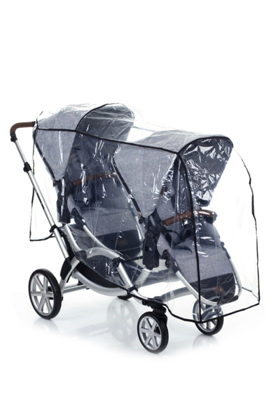ABC Design Zoom İkiz Bebek Arabası Yağmurluğu