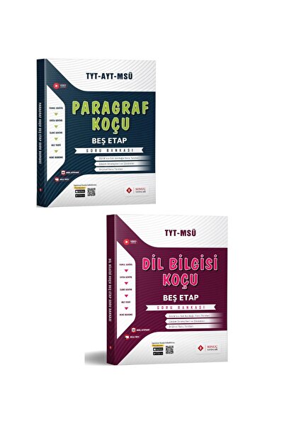 Sonuç Yayınları SONUÇ YAY. TYT 5 ETAP PARAGRAF VE DİL BİLGİSİ KOÇU SORU BANKASI