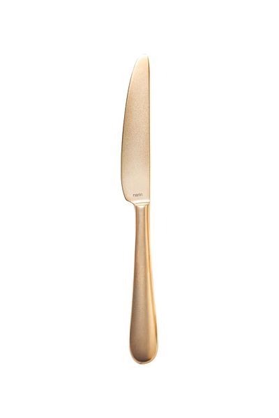 Narin Epsilon Sweet Knife - Complete Matte Gold - 12 Pieces