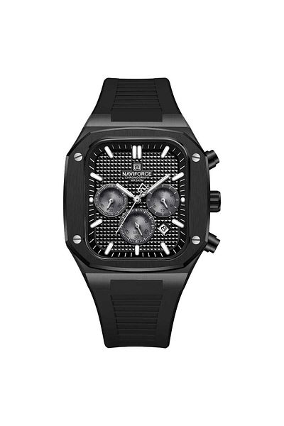 Naviforce Men's Wristwatch Function Silicone Cord 1924