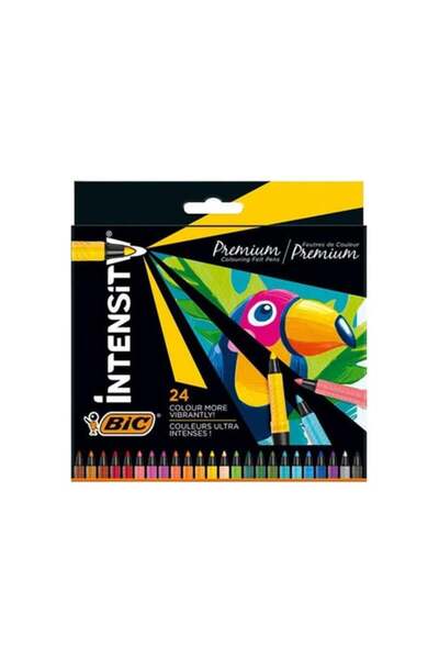 Bic BİC 977892 INTENSITY PREMIUM KEÇELİ BOYA KALEMİ 24 RENK