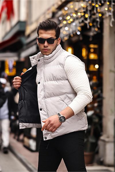 Stilkombin Puffer Vest with Hidden Pocket Cover Paris PLDP 2966