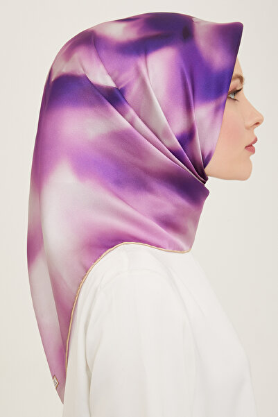 Armine Μεταξωτό Φουλάρι ARMINE 9124D - Τσίλι