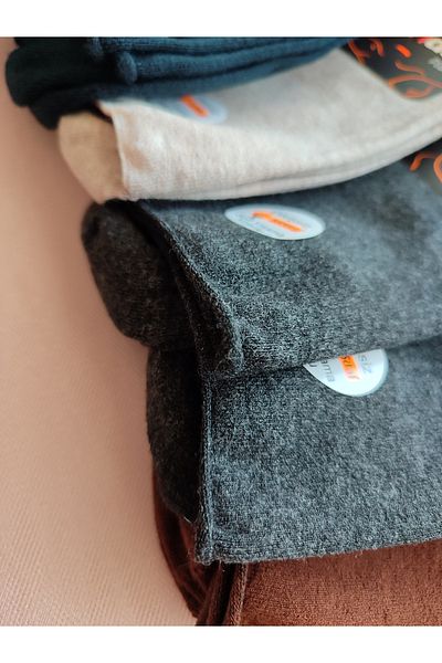 Dündar Modal Plas Women's Socks 12 Pieces
