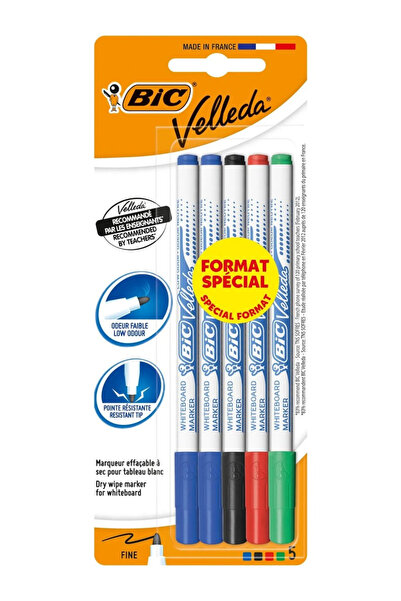Bic BİC 9126451 VELLEDA 1721 ÇOCUK TAHTA KALEMİ 5'Lİ BLİSTER KRŞ.