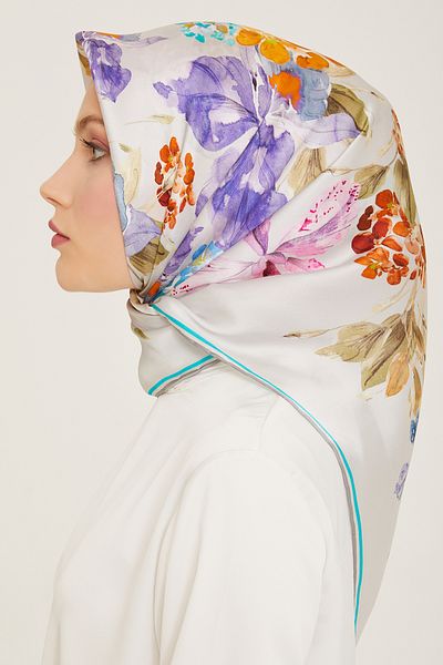 Armine Μεταξωτό Φουλάρι ARMINE 9127D - SURA