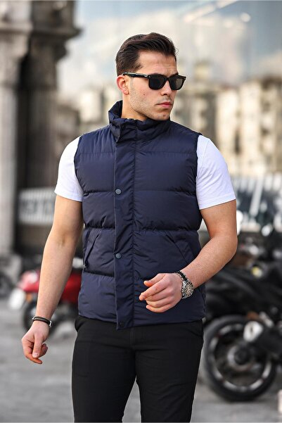 Stilkombin Puffer Vest with Hidden Pocket Cover Paris PLDP 2966