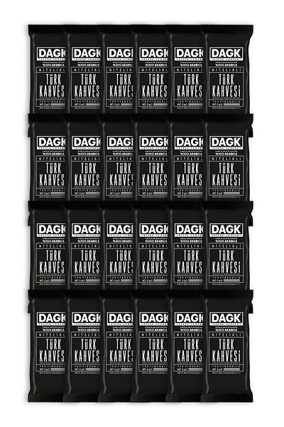 Dagk Turkish Coffee Qualified Single Cup 6 g x 24 Pieces
