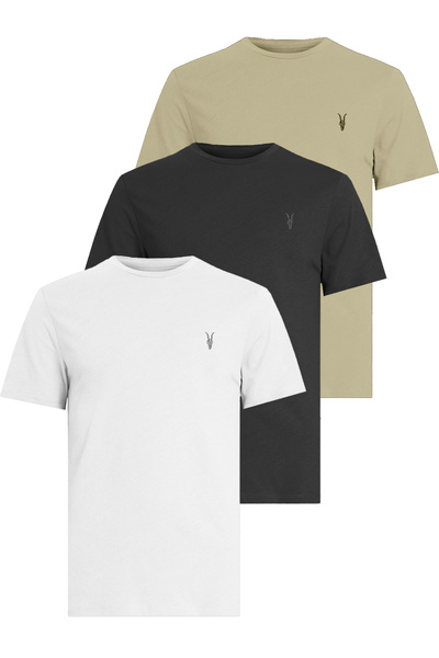 Kozik Tricou pentru bărbați, cu croială multiplă, cu decolteu circular, 100% ...