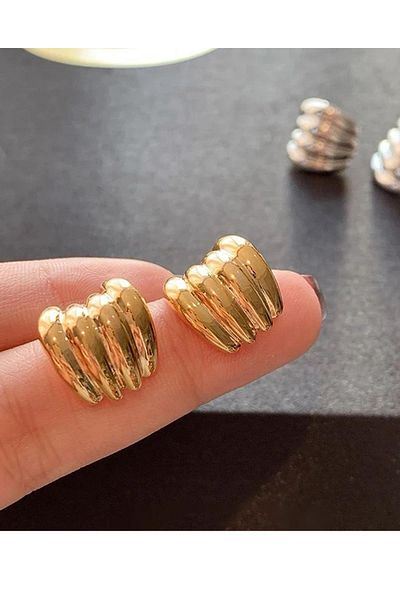 BAHELS Trend Gold Viral Earrings