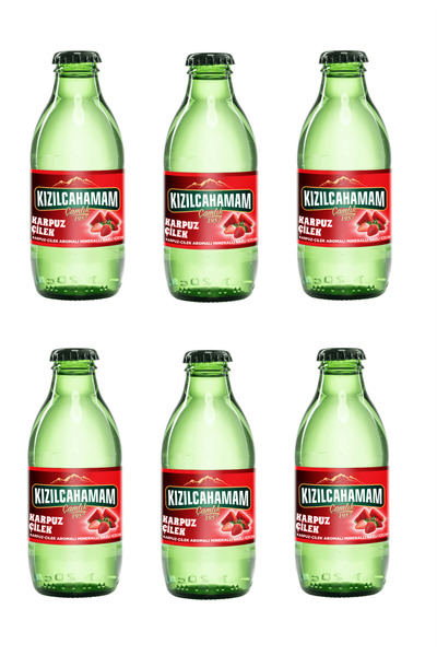 Kızılcahamam Çamlık Karpuz Çilek Aromalı Maden Suyu 200 Ml X 6 Adet