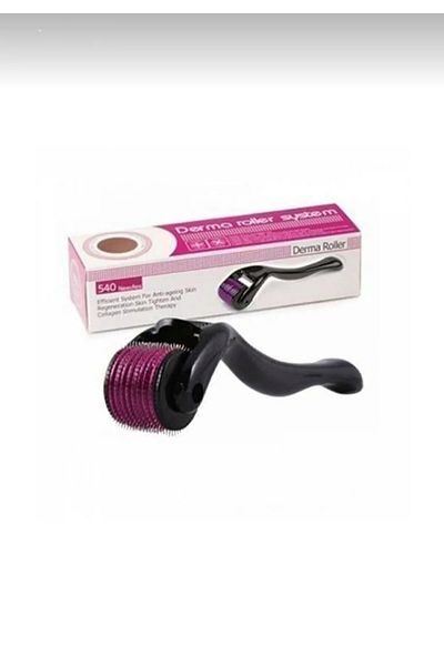 THREESTEP Titanium Tip 540 Needle Derma Roller 0.75 Mm Needle