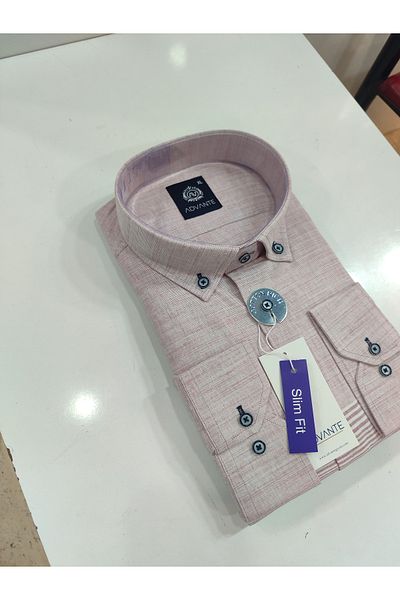 ADVANTE Cămașă pentru bărbați GUNLIGHT 100% BUMBAC SLIM FIT BOARD