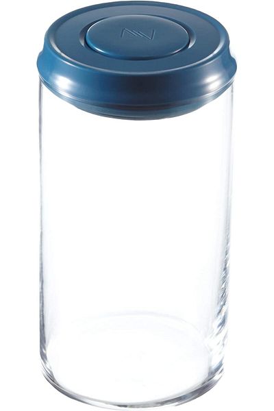Paşabahçe Zest Click Lock Jar 1480 CC - Navy Blue, Leak Proof