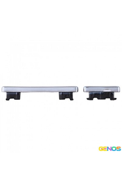 Genos Xiaomi Redmi Note 8 Uyumlu Power ve Ses Buton (Gri) (SN806598)