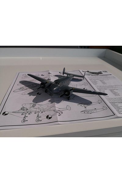 CREWTURK Beechcraft C-45 Expeditor PM Model Educational Aircraft Disassembled Plastic Model