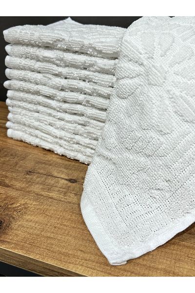 AYHANHOME 12 bucati laveta alba de uscare bucatarie, prosop de mana 30x25cm