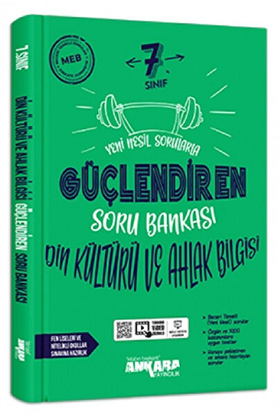 Ankara Yayıncılık 7.Sınıf Din Kültürü Güçlendiren Soru Bankası