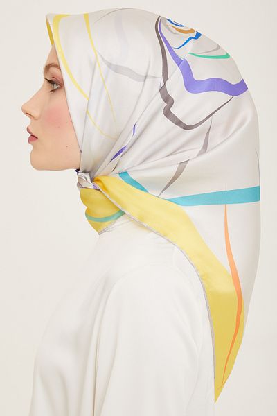 Armine Μεταξωτό Φουλάρι ARMINE 9115D - SURA
