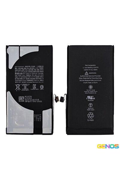 Genos iPhone 12 Uyumlu 2800 MAh Batarya (SN805736)