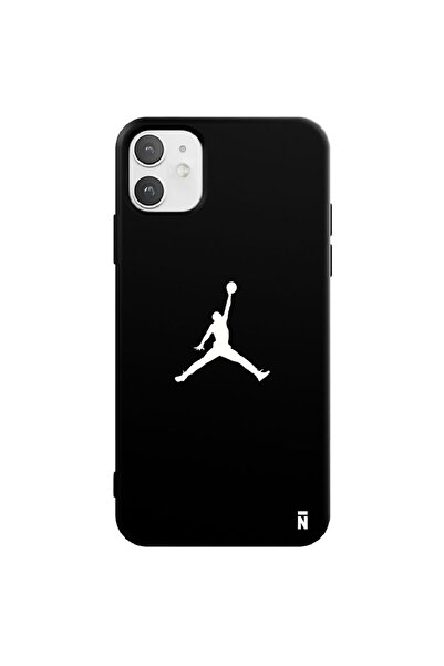 Casen iPhone 11 NBA Tasarımlı Siyah Renkli Silikon Telefon Kılıfı