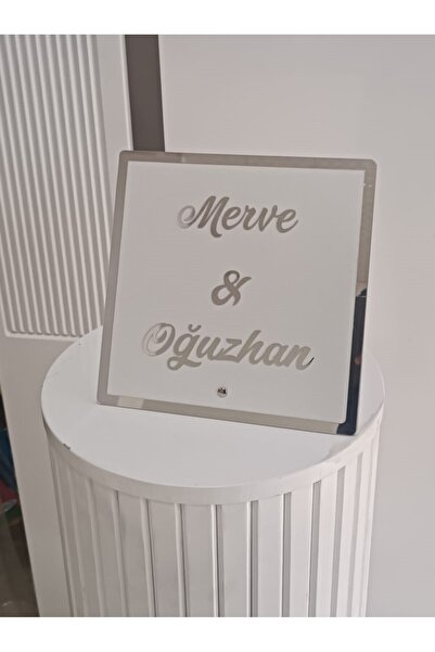 şeyma lazer Nişan & Düğün Pleksi Masa Isimlik Söz Nişan Kına Nikah Hazırlığı