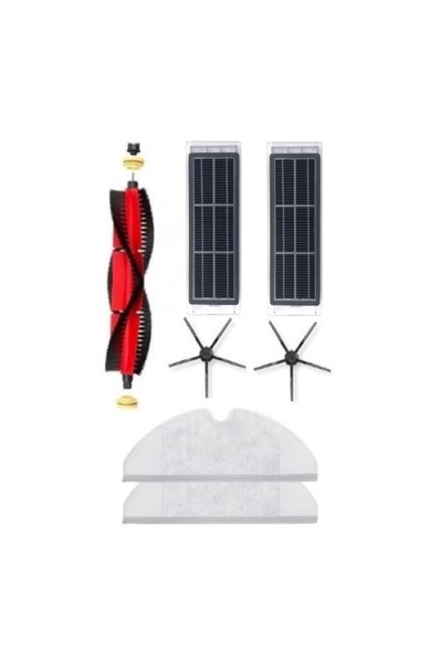 srfn ticaret Σετ ανανέωσης συμβατό με Roborock S51 - 7 τεμάχια