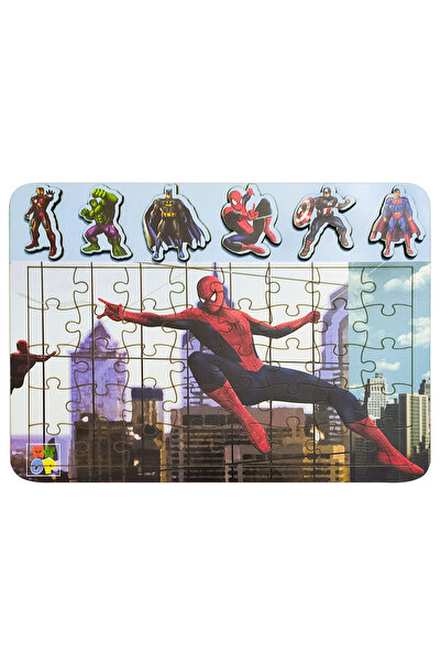 KJuba بازل خشبي 46 قطعة