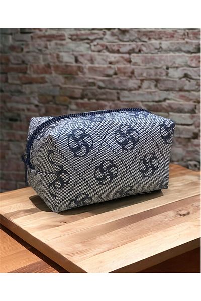 Tekin Saraciye Coin Purse Mini Cube Figured Patterned