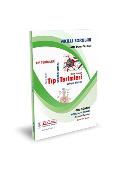 İlkumut Yayınları Açık Öğretim İlkumut – Tıp Terimleri – (Konu Anlatımlı - Çö...