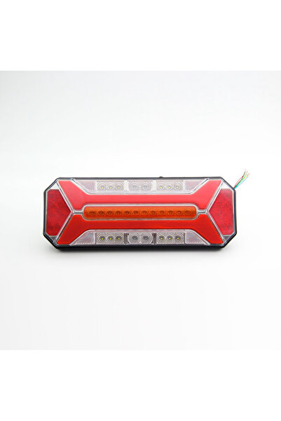 ÇERAY 2 ADET YENI STAR NEON LED STOP LAMBASI KAYAR SİNYALLİ 12/24 VOLT Kamyon-tır-dorse-karavan-kamyonet
