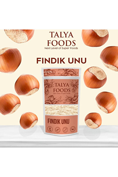 TALYA FOODS Glutensiz Fındık Unu Zarsız