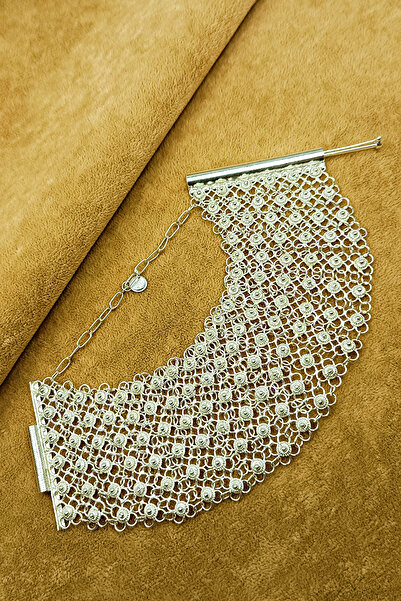 Güzel Gümüşçülük 925 Ayar Gümüş Mardin Midyat Telkari El İşi Kişniş Akıtma Mo...