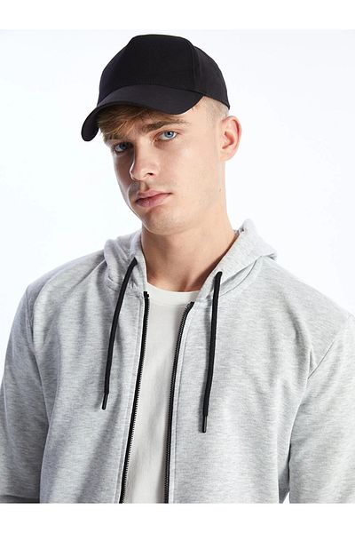 LC Waikiki LCW Casual με κουκούλα μακρυμάνικο ανδρικό φούτερ με φερμουάρ