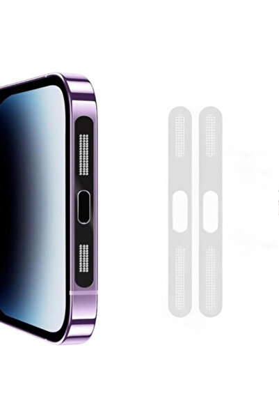 Ally iPhone 14 Pro Max İçin Anti-Dust Toz Ve Kir Önleyici Sticker 2 Adet Set ...