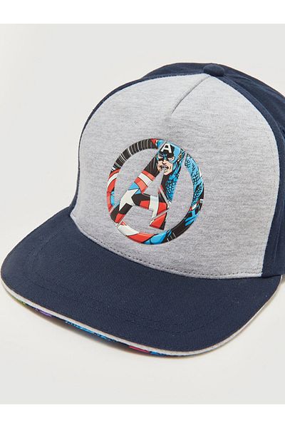 LC Waikiki LCW ACCESSORIES Avengers Embroidered Boy Cap Hat