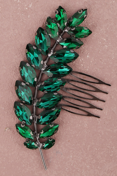 Limelia Accesoriu de păr model Double Spike pentru femei Accesoriu de păr pen...