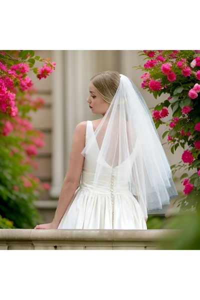 JetDukkan Voal scurt și simplu