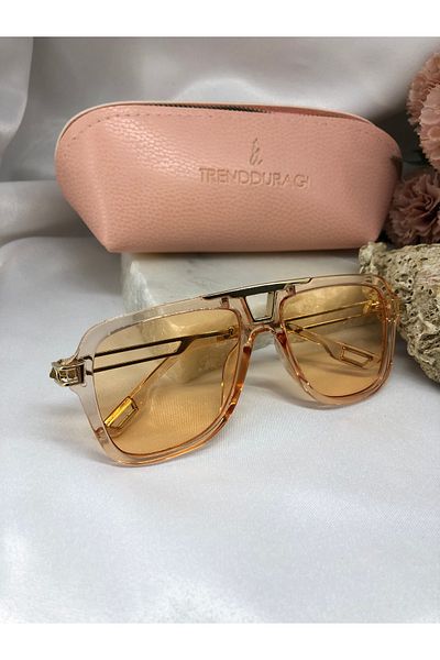 Di Caprio Dro Orange Women's Sunglasses