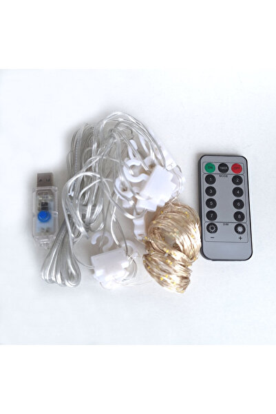 Sunlight Peri Led Aydınlatma Sarkıt Perde USB 3Mx2M Animasyonlu, Uzaktan Kumandalı Gün Işığı