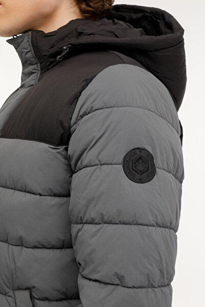 lumberjack ML KLAUN 2CMH2527-001 3PR Anthracite Men's Short Coat