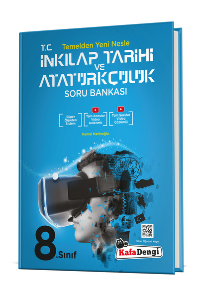 Kafa Dengi Yayınları 8. Sınıf T.C. İnkılap Tarihi ve Atatürkçülük Soru Bankas...