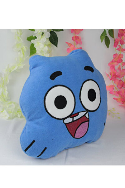 by ballı biocotton Gumball Sevimli Hediyelik Peluş Yastık