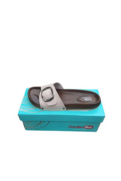 Comfortflex Παντόφλες ορθοπεδικές πολυτελείς με ανοιχτό μπροστινό μέρος