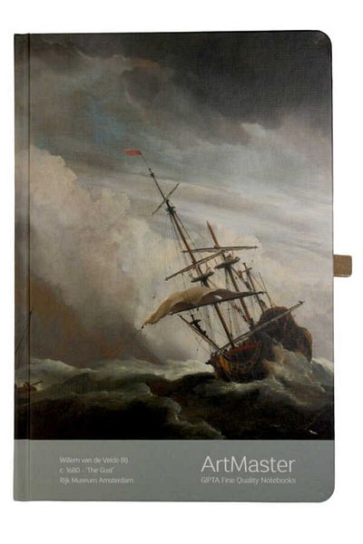 Gıpta 120 Sheets Lined Art Master Hard Cover Notebook 17 X 24 Cm W. Velde