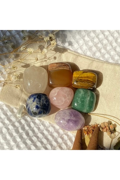 Elifsu Jewelry Çakra Seti 7'li Taş Seti