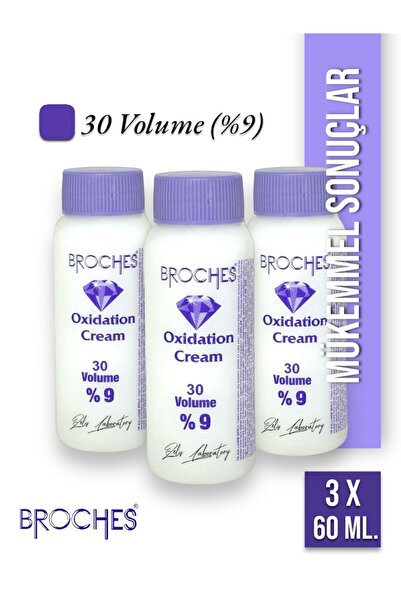 Broches Oksidan Krem 30 Volume (%9) 60 Ml. X 3 Adet