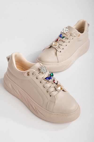 ElloLita Pantofi Detaliat Accesoriu Dantela Flori